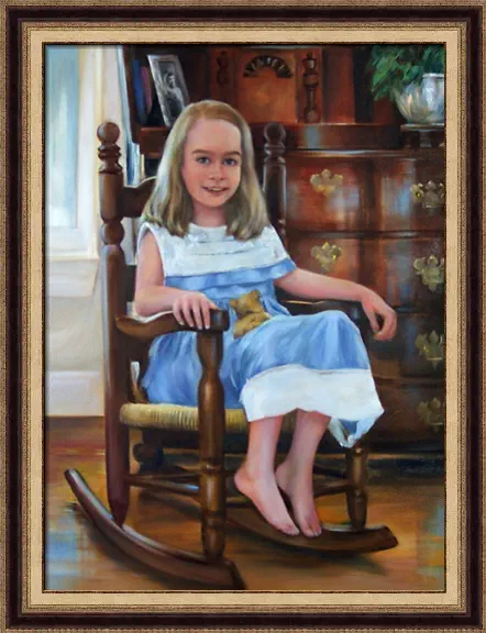 "Lauren", oil on canvas 24" x 36"